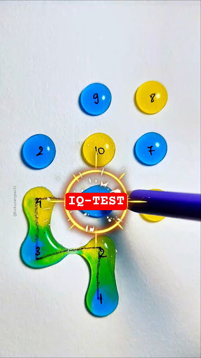 Number Connect Puzzle - #drawing #games #funny #iqtest #maths #shorts