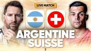 🔴🇦🇷🇨🇭 ARGENTINE - SUISSE LIVE / 🔥MESSI EN FEU, LA SUISSE VEUT LA TETE DU ROI! / 🏆COUPE DU MONDE 2026