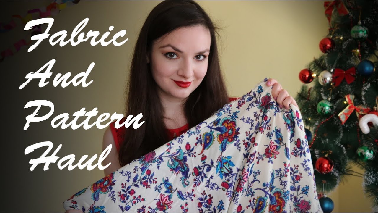 Winter Fabric and Pattern Haul