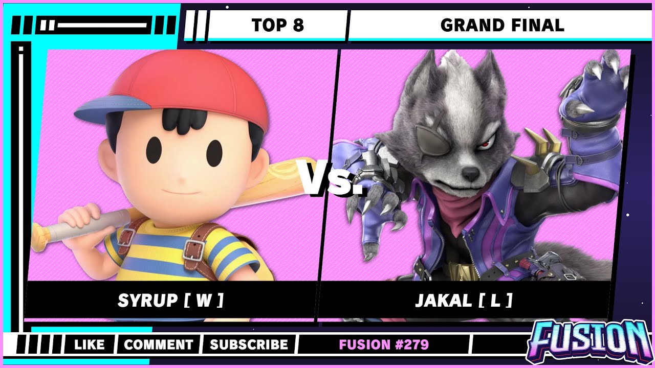 Fusion #279 - Top 8 - Grand Final - Syrup [ W ] (Ness) VS Jakal