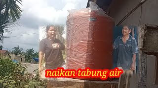 pasang pipa tabung air mamak mertua tercyduk