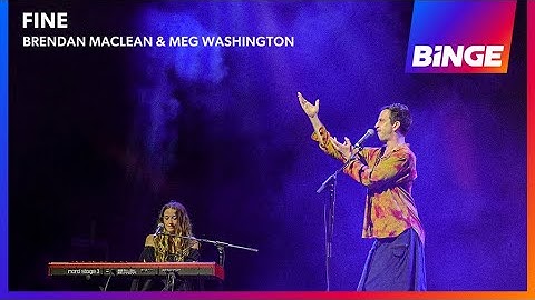 Thumbnail of Fine (Live) | Brendan Maclean & Meg Washington | BINGE