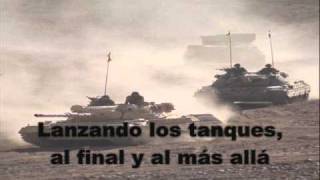 Video thumbnail of "Himno de los Blindados Ejército de Chile con letra- Panzerlied en Español con letra"