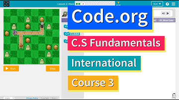The Maze Course 3 Lesson 2.3 Tutorial with Answers - Code.org CS Fundamentals