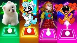 CUTE DOG BABY SHARK VS CRAFTY CORN VS MISS DELIGHT VS DOGDAY VS TILES HOP EDM RUSH