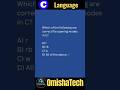 C programming MCQ #80 #string #coding #filehandling #cmcq #codeblocks #programming #code