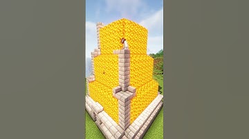 Minecraft Lava House🏠 #shorts