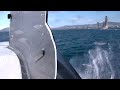 Louis Vuitton Cup Final Race 6 Port Entry Stern Camera - INEOS Britannia