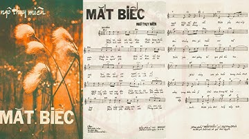 🎵 Mắt Biếc (Ngô Thụy Miên) Duy Trác Pre 1975 | Tờ Nhạc Xưa