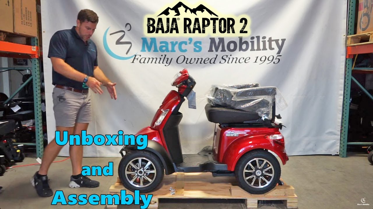 BA340 - 4 Wheel Baja Raptor Unboxing and Assembly Video ...