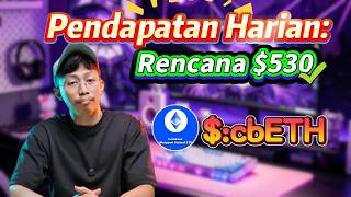 💎 Tutorial StakingcbETH untuk Pemula | Strategi Yield 930%+