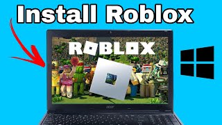 How To Download Roblox On Pc Laptop Install Roblox On Pc Install Roblox On Windows Computer