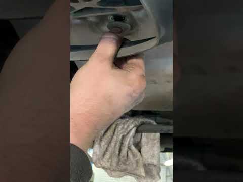 How to check trans fluid when there is no dipstick.