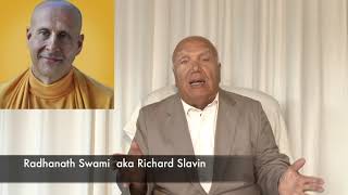 Radhanath Swami an accomplice in the  murder of Sulochan  in the book Gold ,Guns,and God  Part ONE
