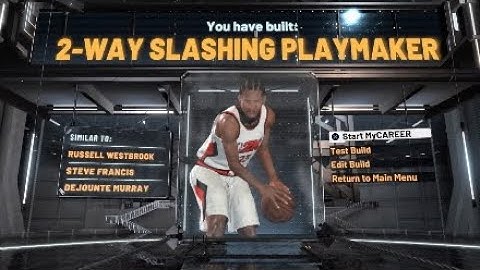 2-way slashing playmaker 2k21 build