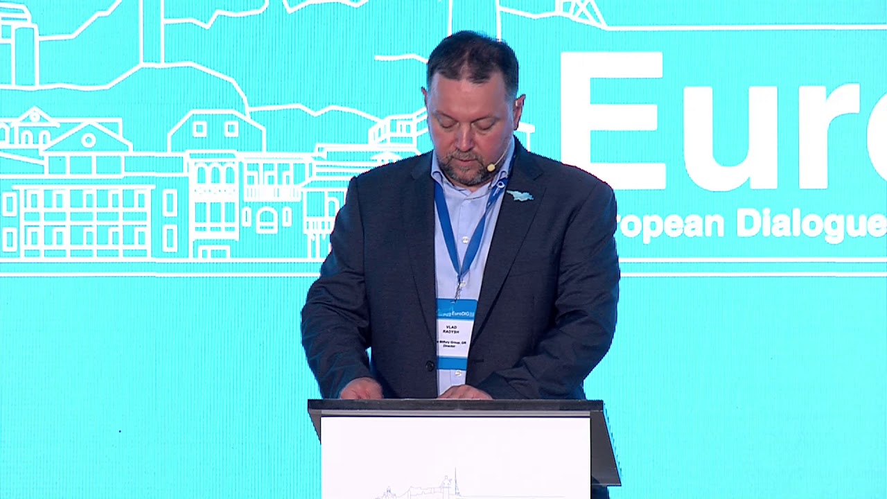 EuroDiG 2018. Day 2. Keynote by Vladyslav Radysh