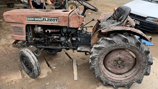 Restoration traction engine damaged _ Reviving the ZEN-NOH ZL2201 diesel tractor 3 repairer gave up