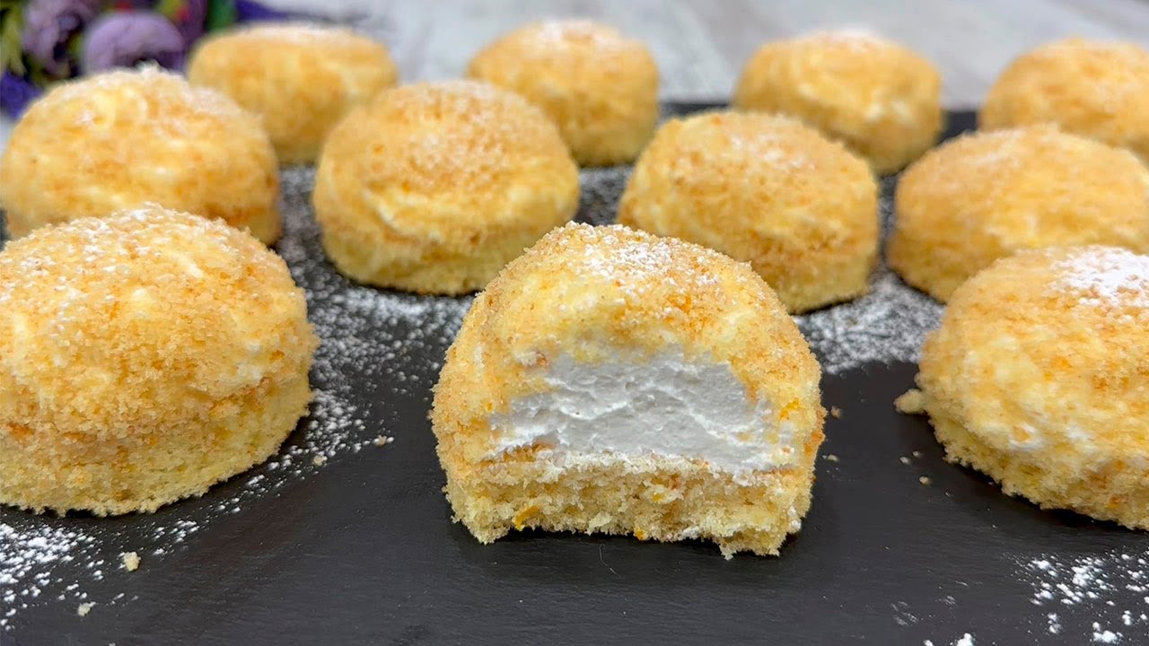 Sie verschwinden in 1 Minute🍊  es ist eine echte Bombe ! Schnelles und einfaches Rezept