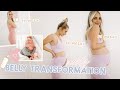 weekly pregnancy transformation with baby #2!! even though she&#39;s 4 months old now oops