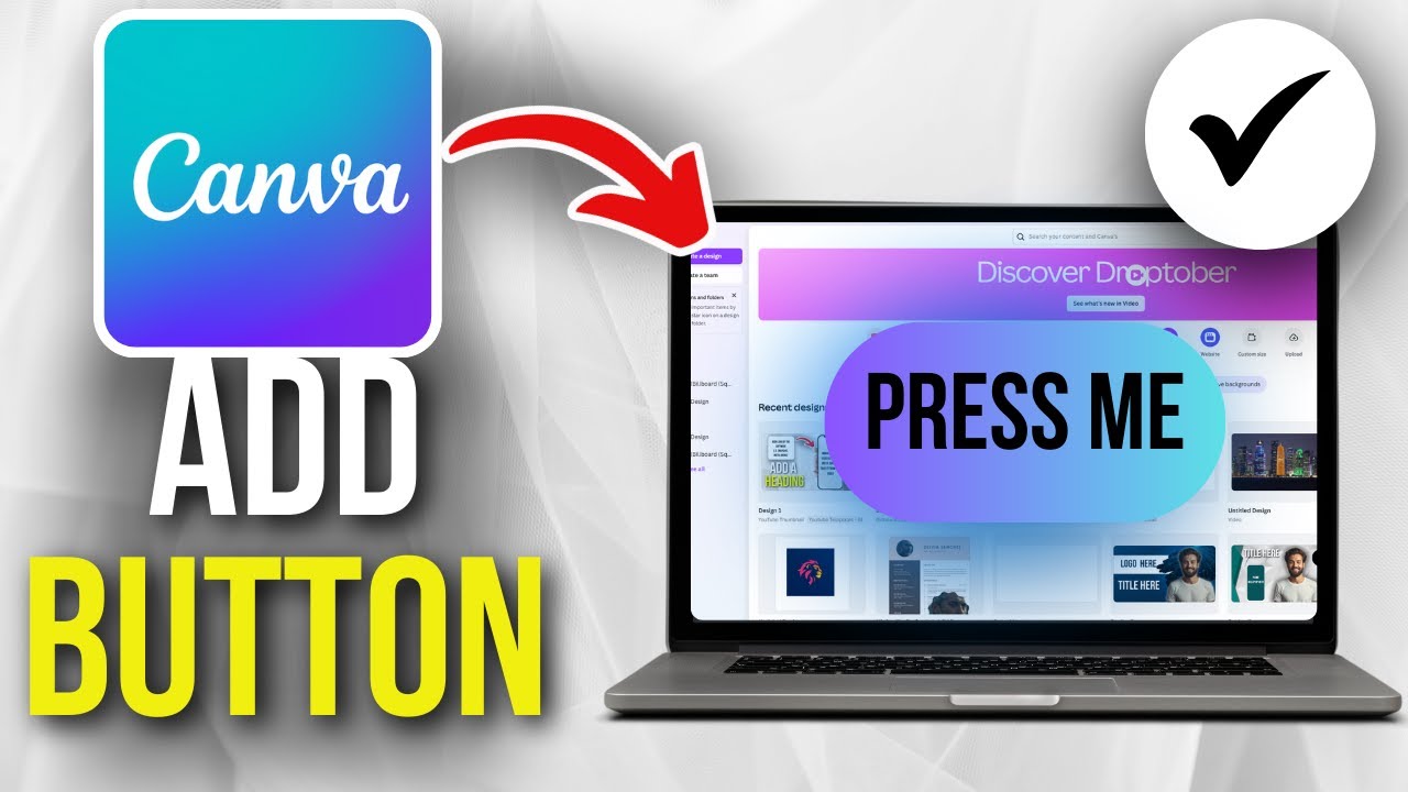 Canva Button Example How To Add Call to Action Button In Canva (2024) - YouTube