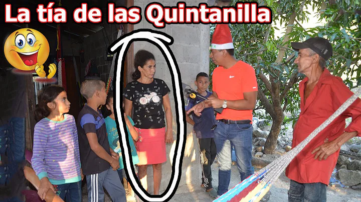 Increble llegamos donde la ta de las Quintanilla, ...