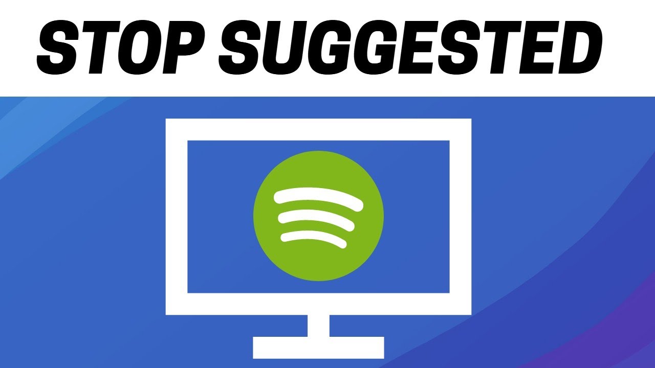 How To Stop Spotify Playing Suggested Songs On PC - YouTube