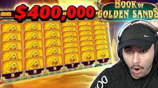 PRINTING ON OVER $400,000 IN BONUSES ON BOOK OF GOLDEN SANDS!!! (BONUS BUYS)