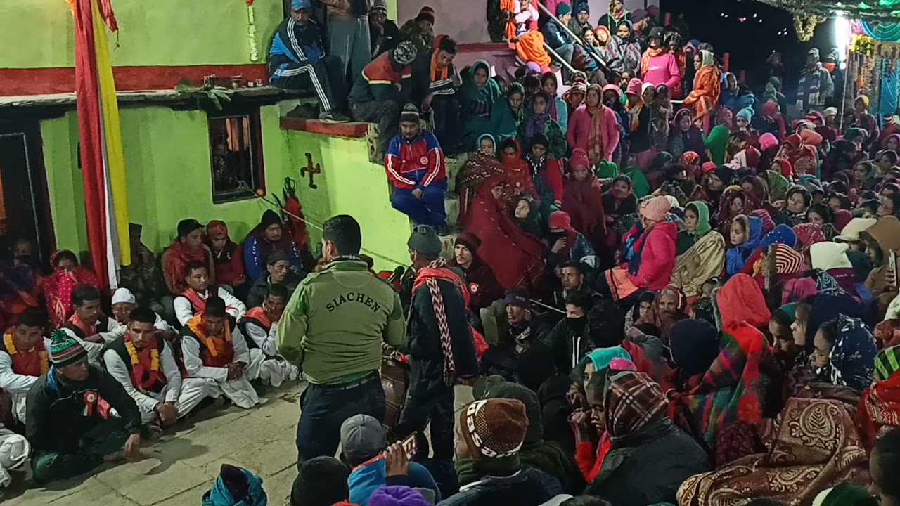 मां भगवती अष्टबली पूजा मटकोट गैरसैंण में