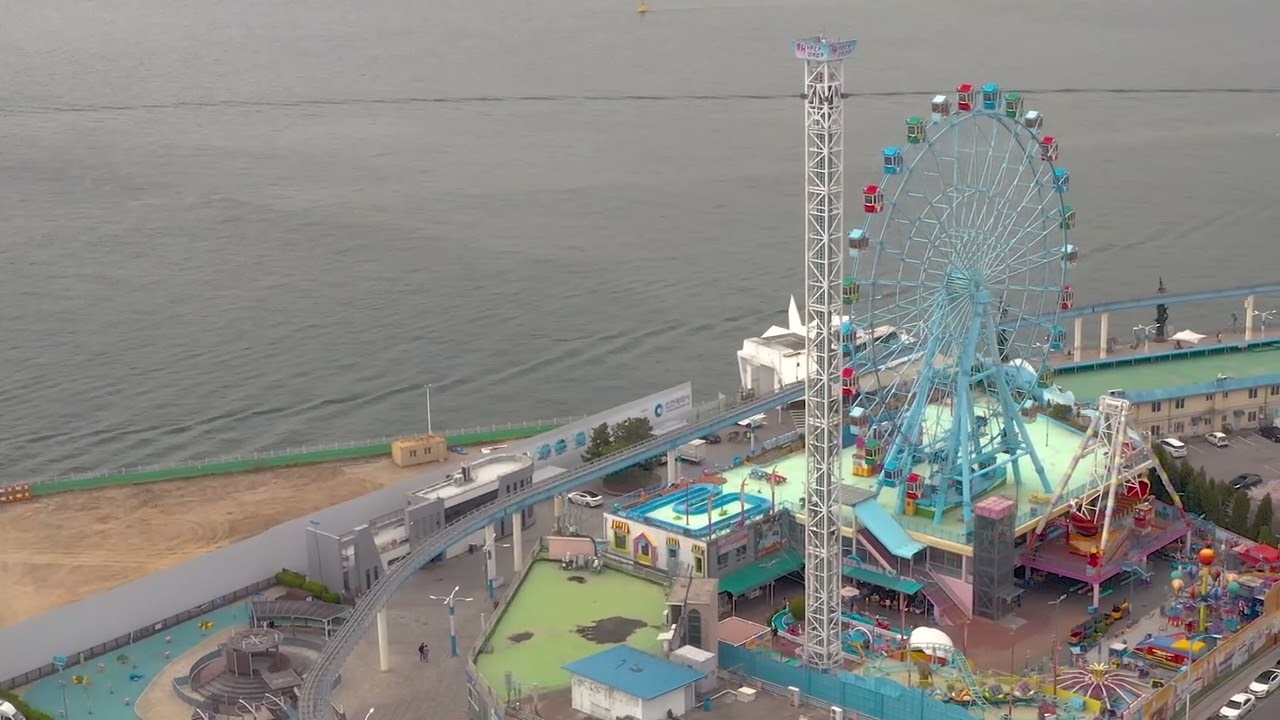 월미공원 벚꽃 월미바다열차