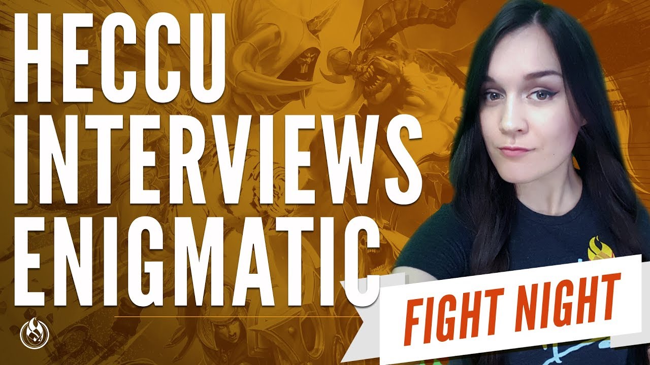Fight Night Interview: Enigmatic of OSD with Heccu - Heroes of the Storm