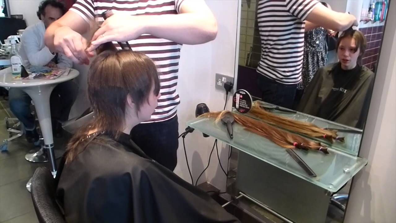 Shaving my head for charity YouTube
