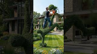 This Garden Sculpture Idea Will Make Your Neighbors Stop and Stare ⚽🌿😍