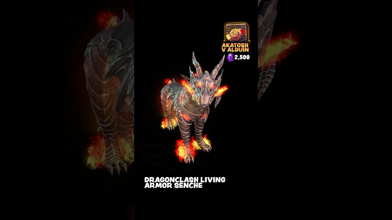 Dragonclash Living Armor Senche Radiant Mount | Akatosh v Alduin Crates - Elder Scrolls Online 