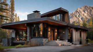 Inside a Modern Mountain Home | Minimalist Architecture in the Rockies