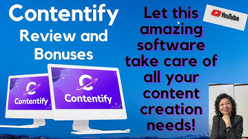 Contentify Review Video and Bonuses - This Software Takes Care of all your Content Creation Needs!