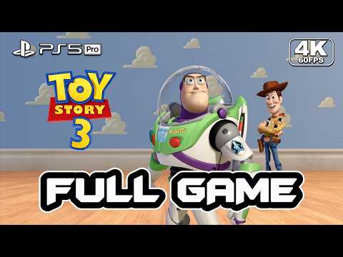 TOY STORY 3 (Psp version) Full Game Walkthrough [Ps5 Pro 4k 60Fps