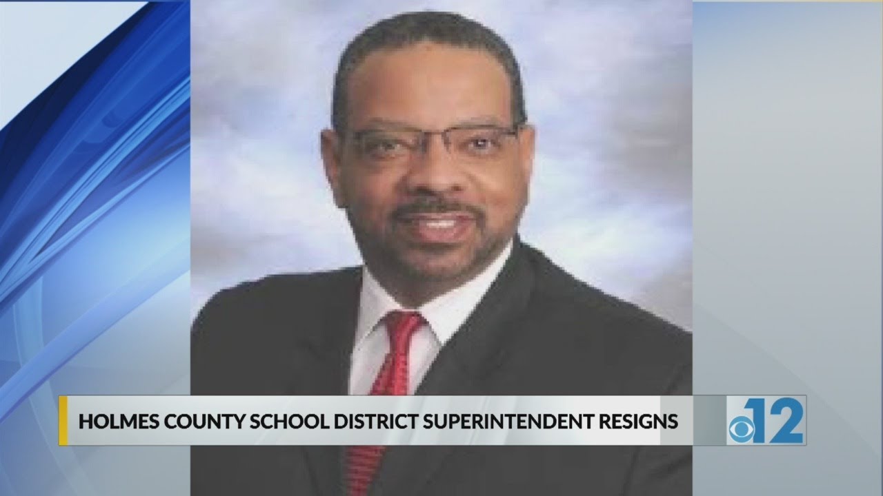 Holmes County Consolidated School District superintendent resigns YouTube