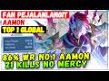 86% Win Rate No.1 Aamon 21 Kills No Mercy [ Top 1 Global Aamon ] fan pejalanlangit - Mobile Legends
