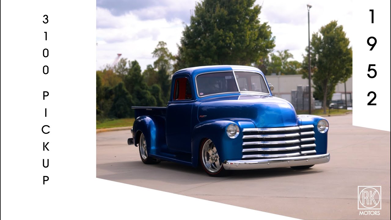1952 Chevrolet 3100 Pickup Truck - Stock 138045