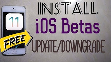 How To Install iOS 11 Betas Without a Developer Account|Update and Downgrade iOS Firmwares