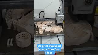 Thousand sunny 3d print #3dprinting #onepiece #malaysia #thousandsunny
