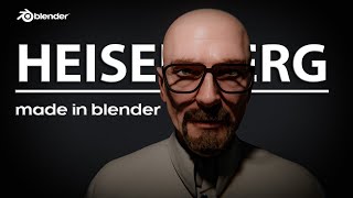 Making Walter White In Blender | Timelapse + Workflow (Breaking Bad)