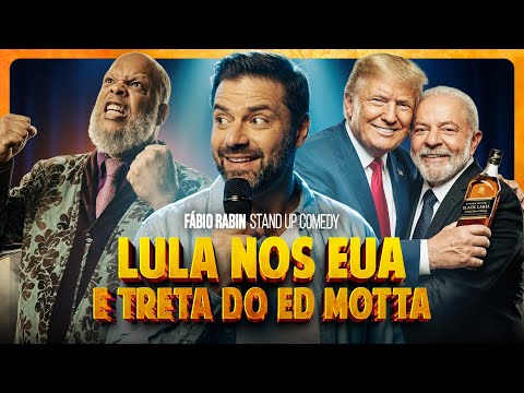 Treta do Ed Motta / Lula nos EUA / Improvisos Insanos - Fábio Rabin - Comédia Stand Up