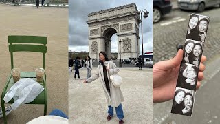 Paris VLOG. 3 days of exploring and eating, versailles, bourse de commerce, montmartre