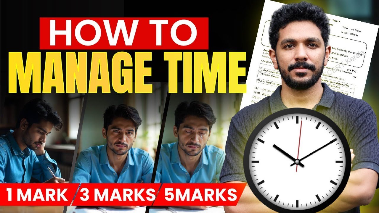 Time Management TRICK for Exam | ഇനി സമയം കിട്ടിയില്ല എന്ന് പറയില്ല