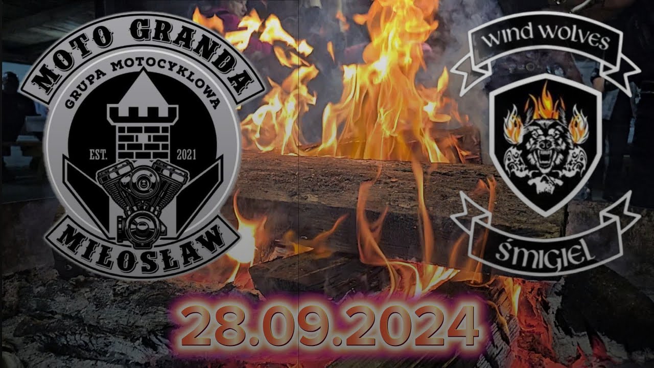 Moto Granda - Wyjazd na ognisko na zaproszenie Wind Volves - Śmigiel 28.09.2025