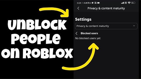 Unblocking Roblox Players | How to Unblock Someone on Roblox (Easy 2025 Guide)