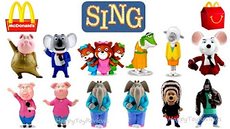 2017 McDONALD'S HAPPY MEAL TOYS KIDS MEAL TOY COLLECTION SET REVIEWS