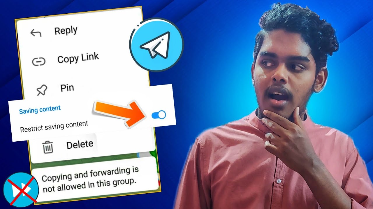 How to Restrict Group Members from Saving Contents from Your Telegram Group  