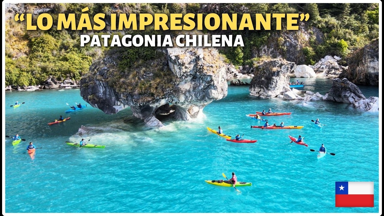 Lo más impresionante de LA PATAGONIA CHILENA | Catedrales de Mármol - PUERTO RÍO TRANQUILO